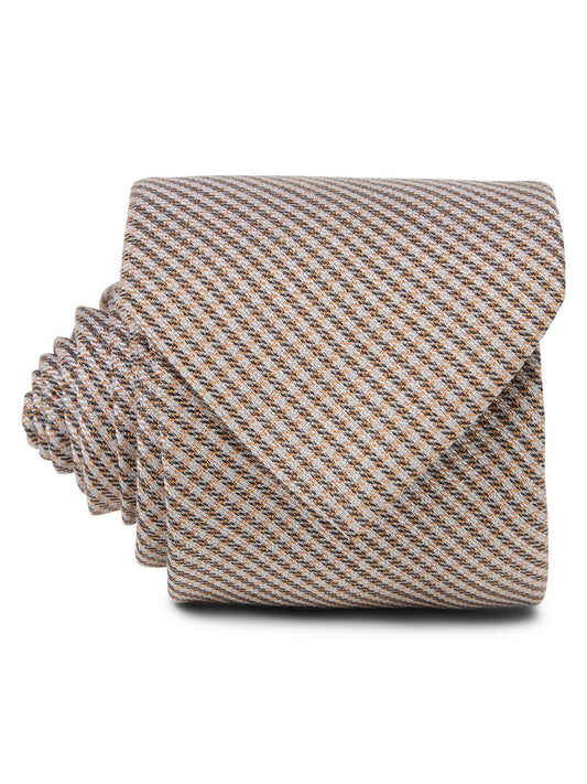 Andrew James Krawatte mit Seiden-Anteil Herren kariert