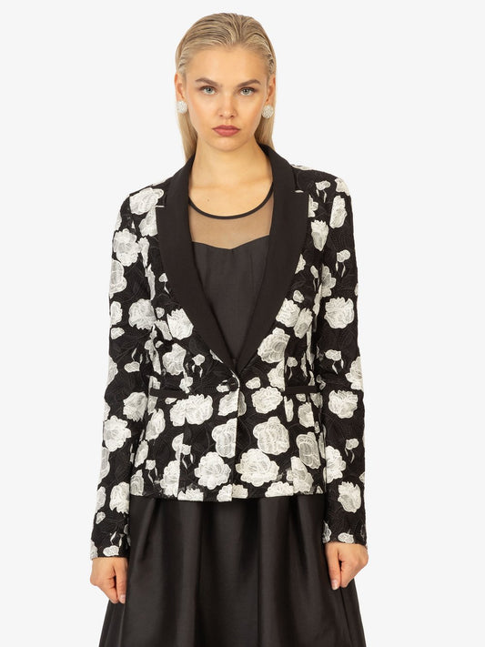 Kraimod Abendblazer Damen gemustert