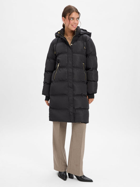 Neo Noir Steppmantel Damen