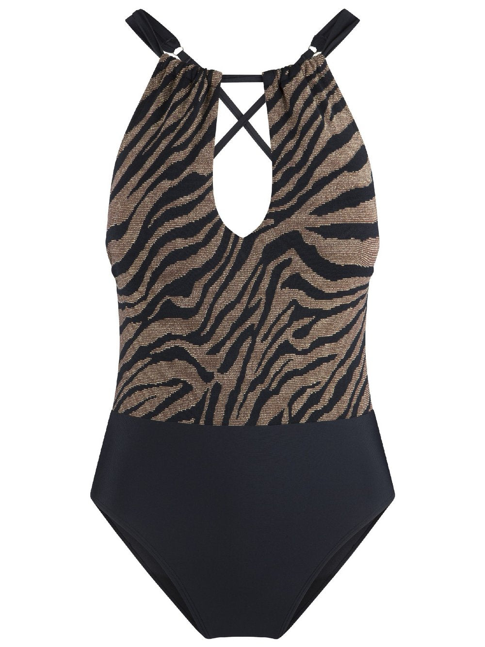 LingaDore Badeanzug Damen Polyamid bedruckt