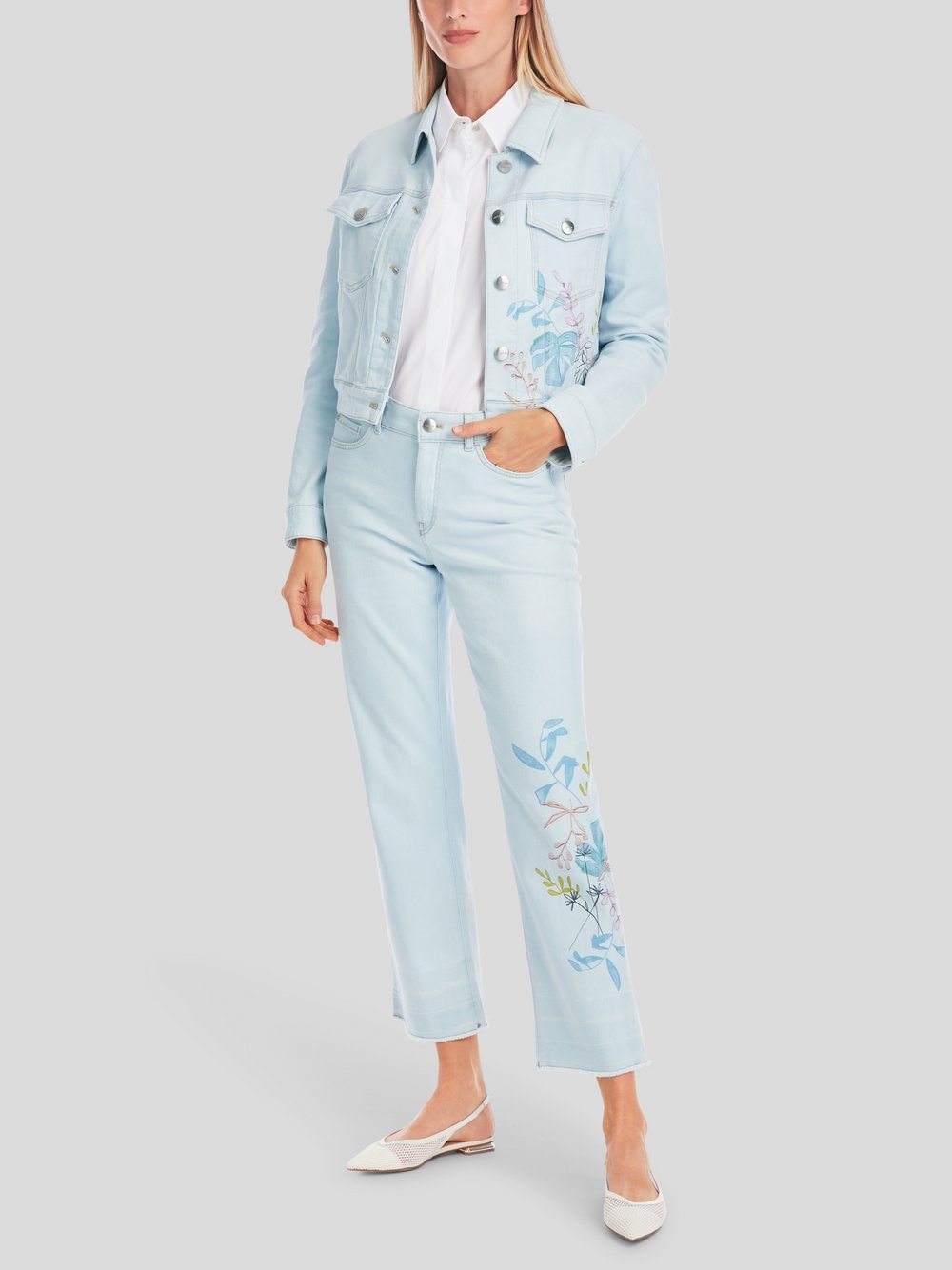 Marc Cain Jeans Damen Baumwolle bedruckt