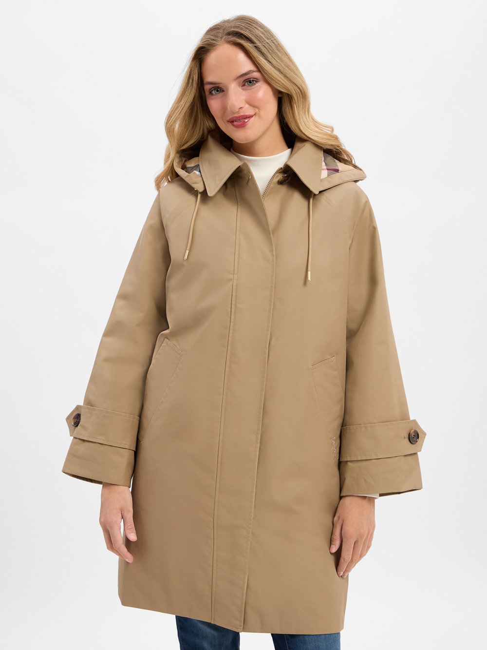 Barbour Kurzmantel Damen Baumwolle