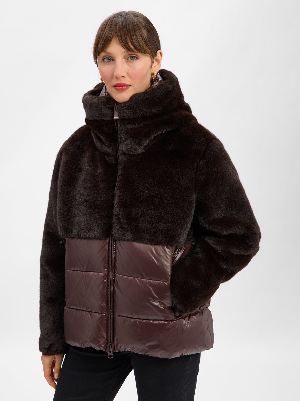 Blauer Steppjacke Damen