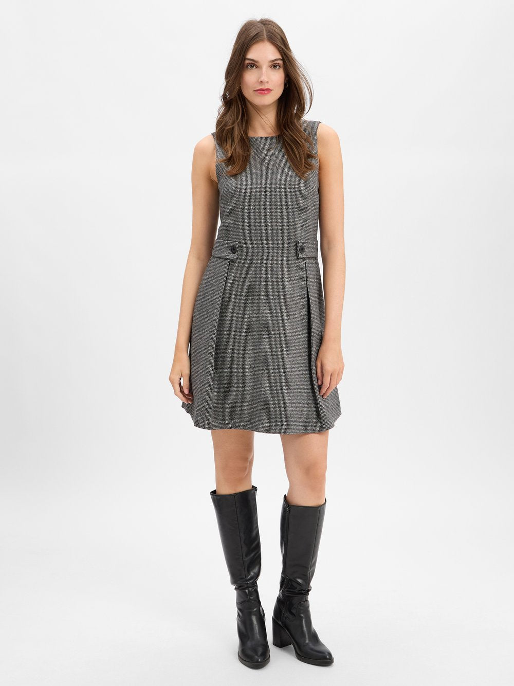 Weekend Max Mara Kleid Damen Viskose kariert