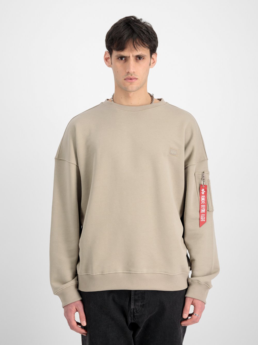 Alpha Industries Sweatshirt Herren Baumwolle