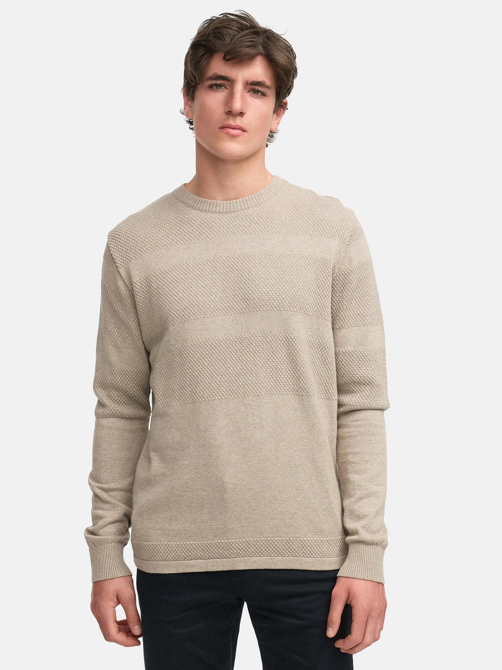 Kronstadt Hemd Langarm Herren Regular Fit Baumwolle kariert