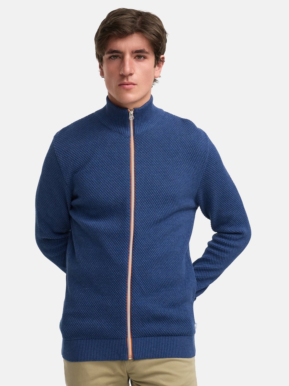 Kronstadt Strickjacke Herren Baumwolle