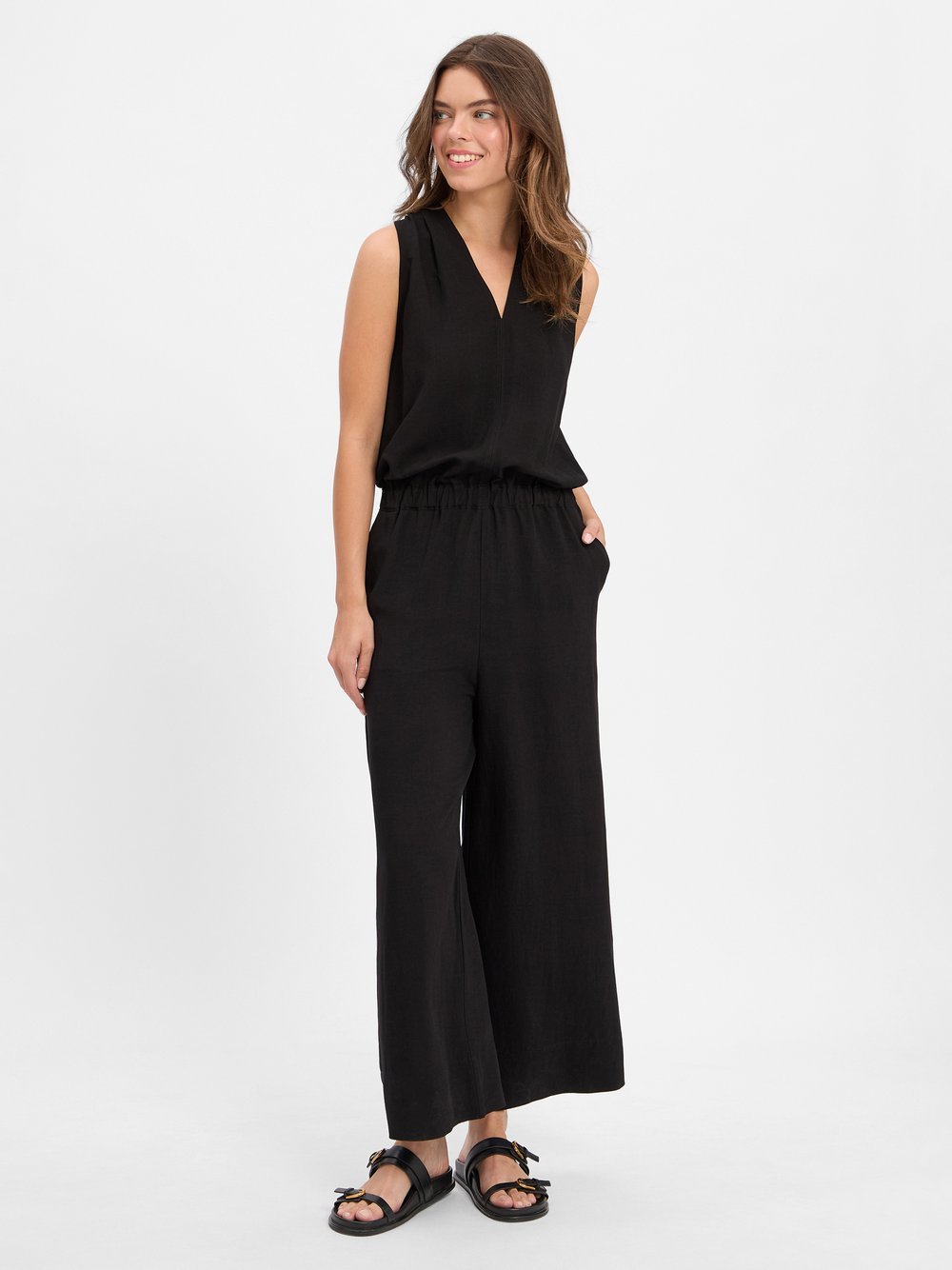 Someday Jumpsuit mit Leinen-Anteil Damen Viskose
