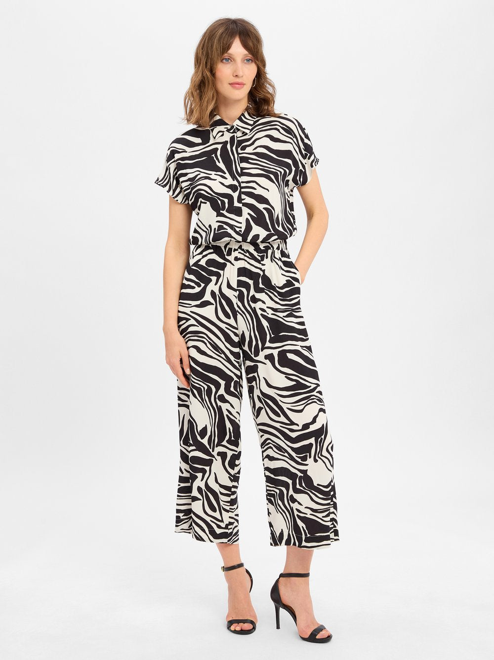 Someday Jumpsuit Damen Viskose gemustert
