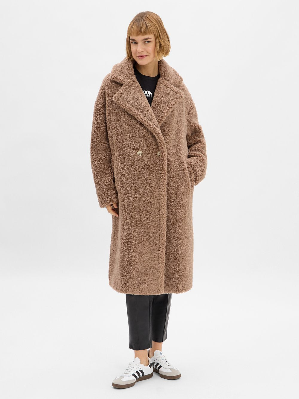 Marie Lund Teddymantel Damen