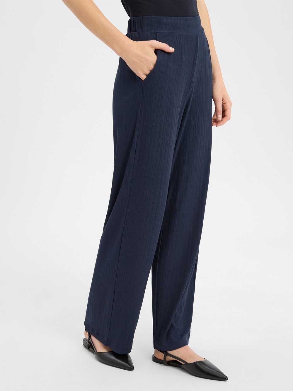 Vila Stoffhose Damen Viskose