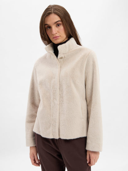 Marie Lund Kunstfelljacke Damen