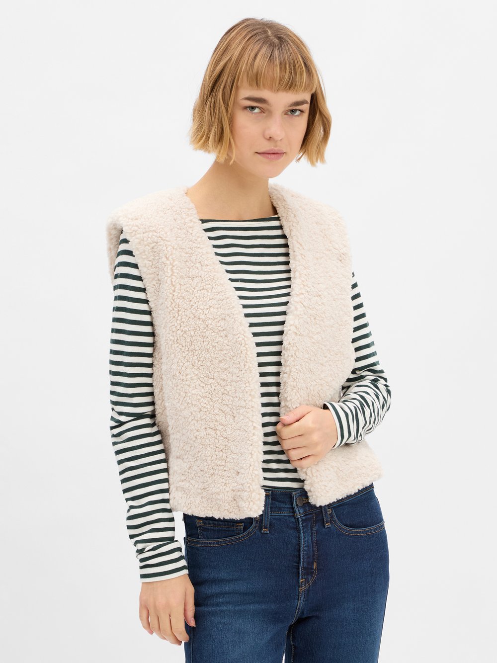 Marie Lund Teddyweste Damen