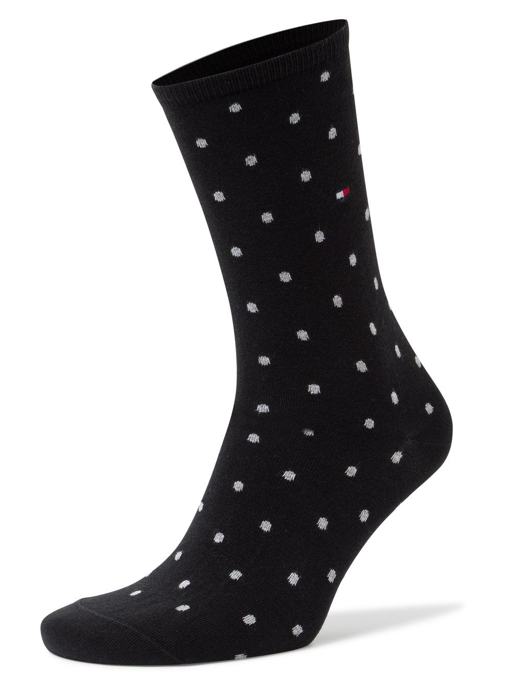 Tommy Hilfiger Socken im 2er-Pack Damen Baumwolle gepunktet