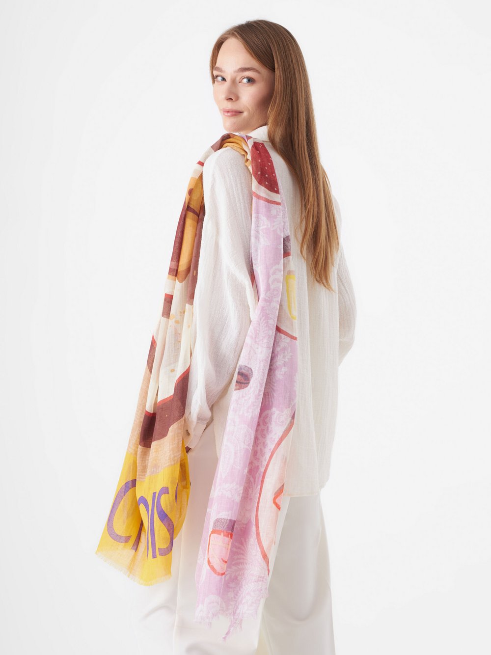 Codello Schal Damen Baumwolle bedruckt
