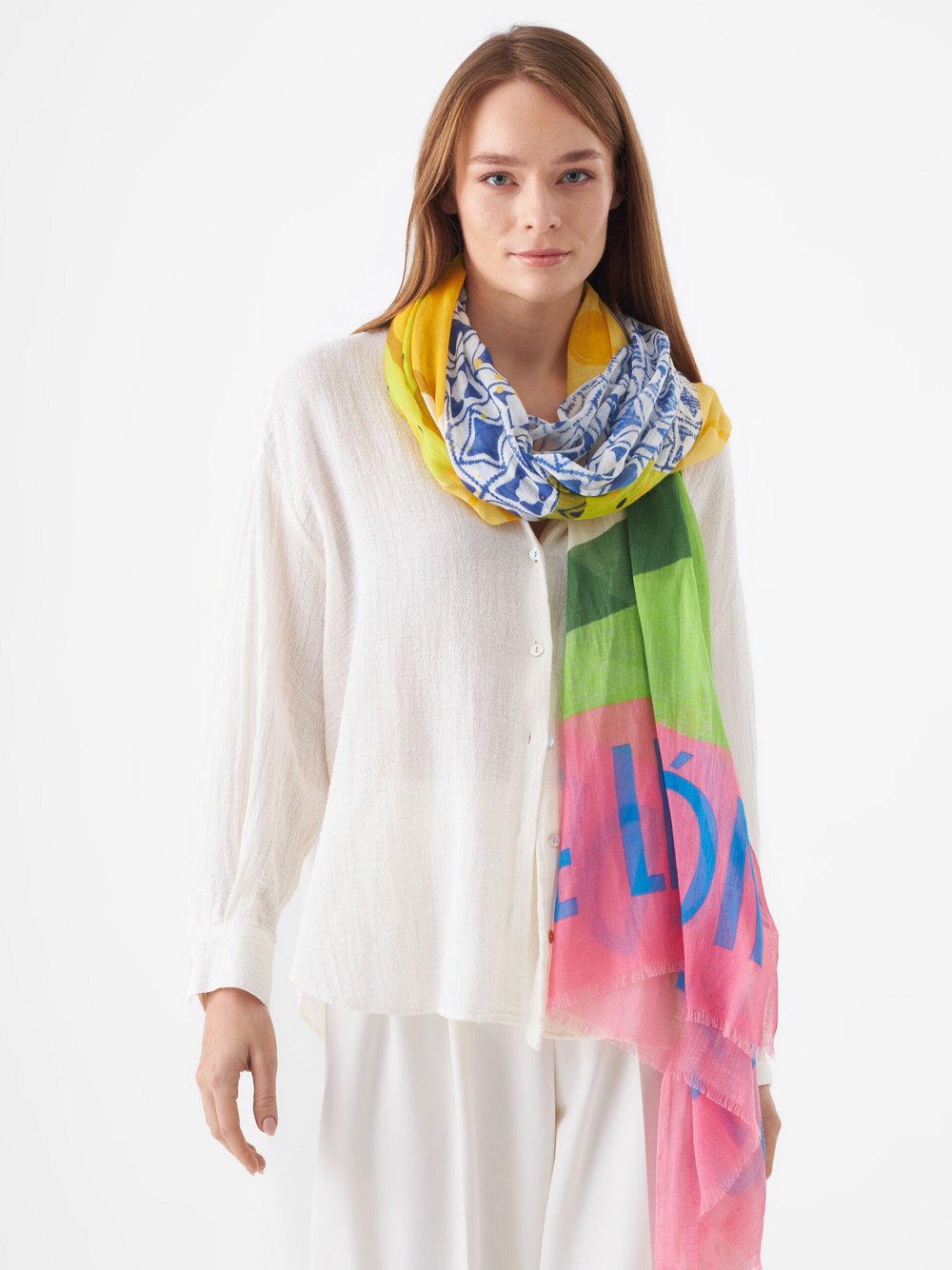 Codello Schal Damen Baumwolle bedruckt