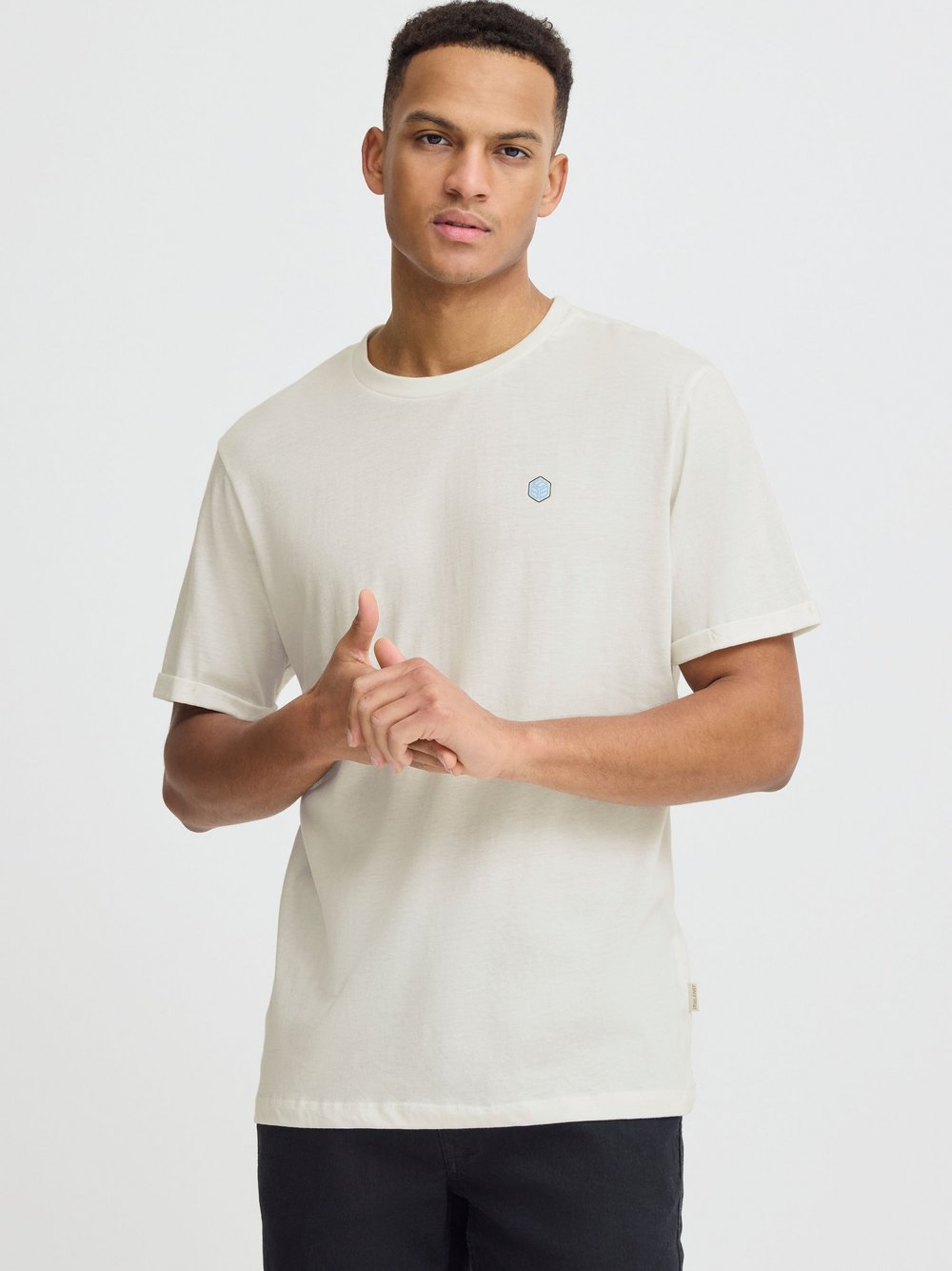 BLEND T-Shirt Herren Baumwolle bedruckt