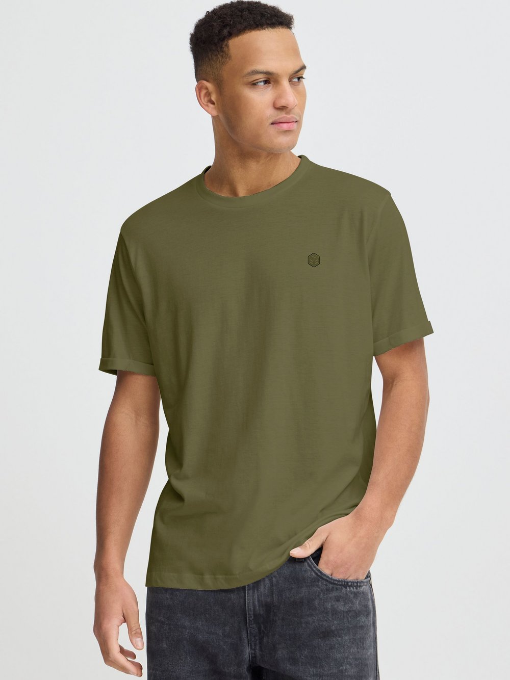 BLEND T-Shirt Herren Baumwolle bedruckt