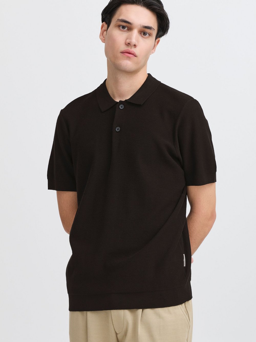 BLEND Poloshirt Herren Baumwolle