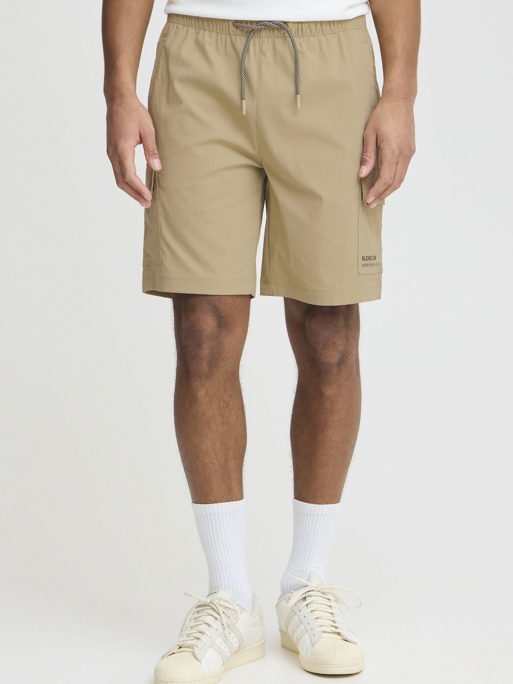 BLEND Cargoshorts Herren Baumwolle