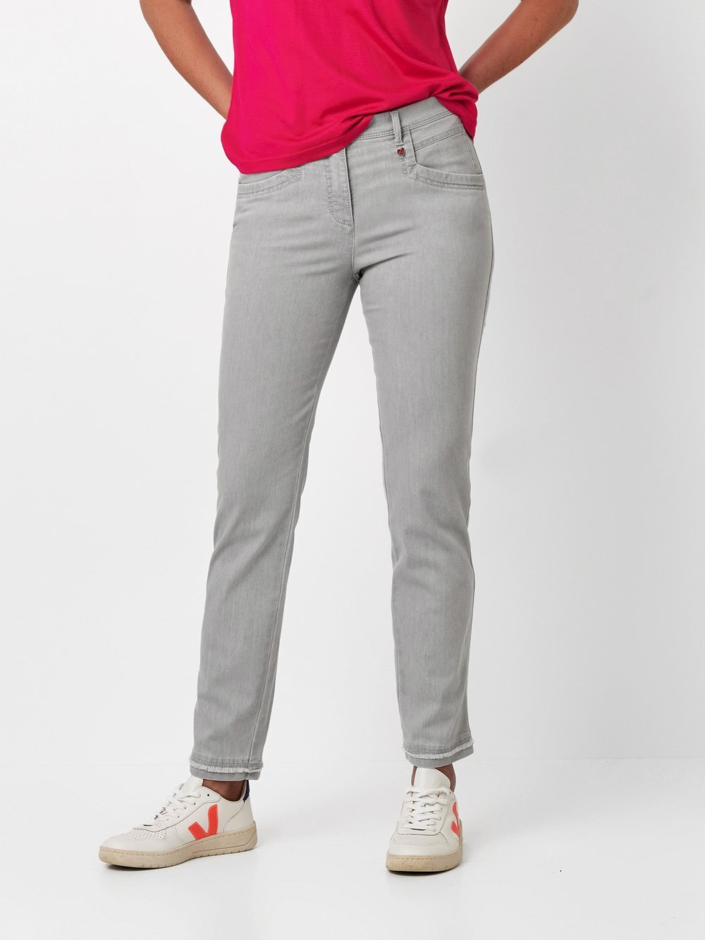 Relaxed Jeans Damen Baumwolle