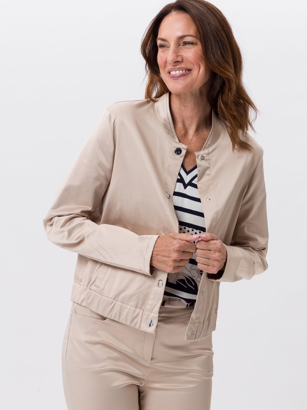 Frank Walder Jacke Damen Baumwolle