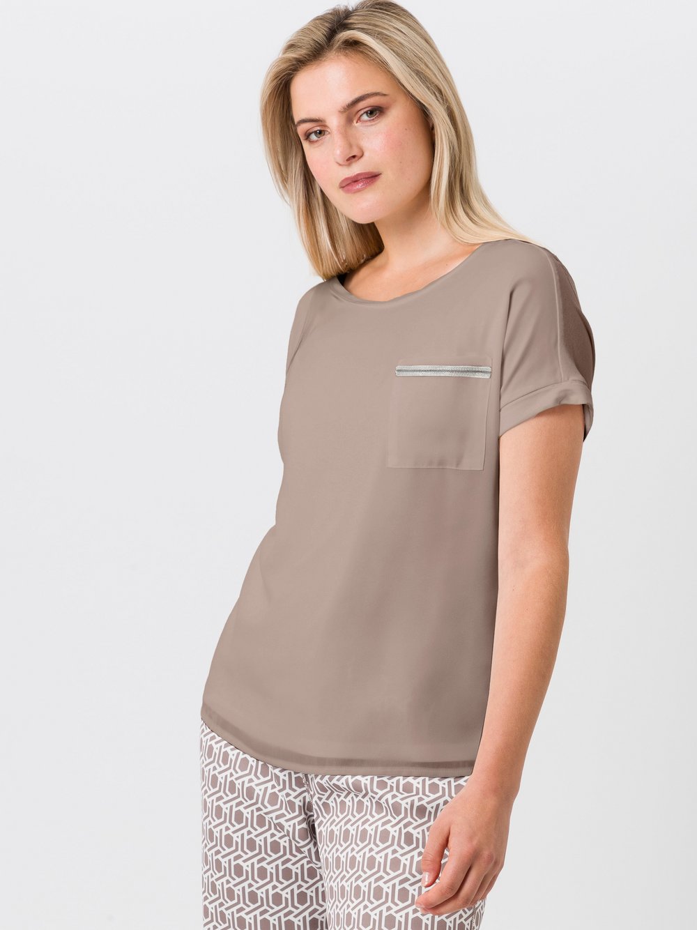 TUZZI Kurzarmshirt Damen Viskose
