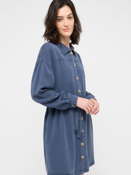 Mustang Kleid Damen Baumwolle