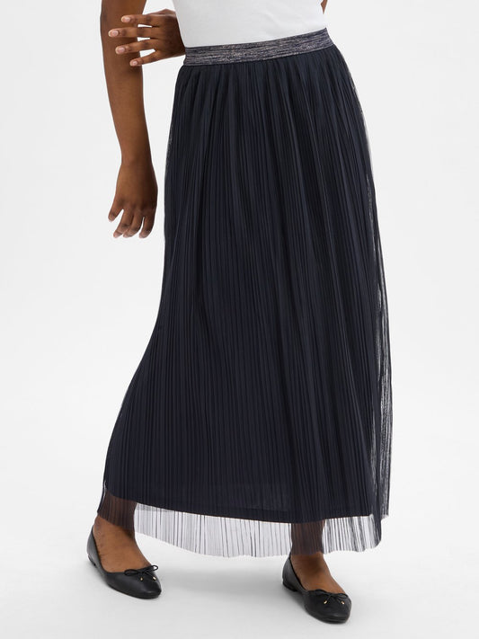 Nümph Maxi-Plisseerock Damen