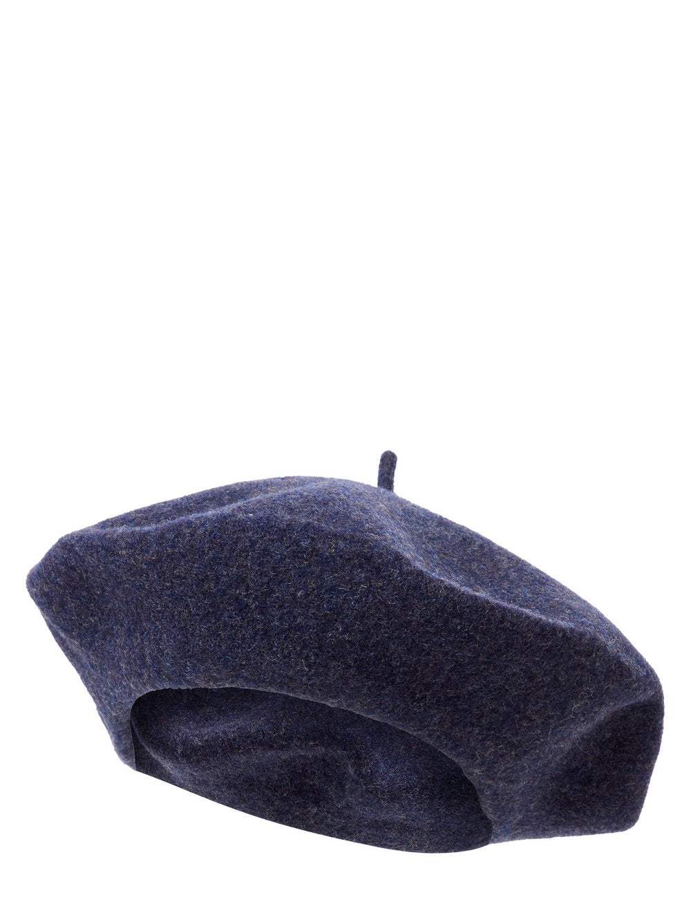 Loevenich Baskenmütze aus Wolle Damen meliert