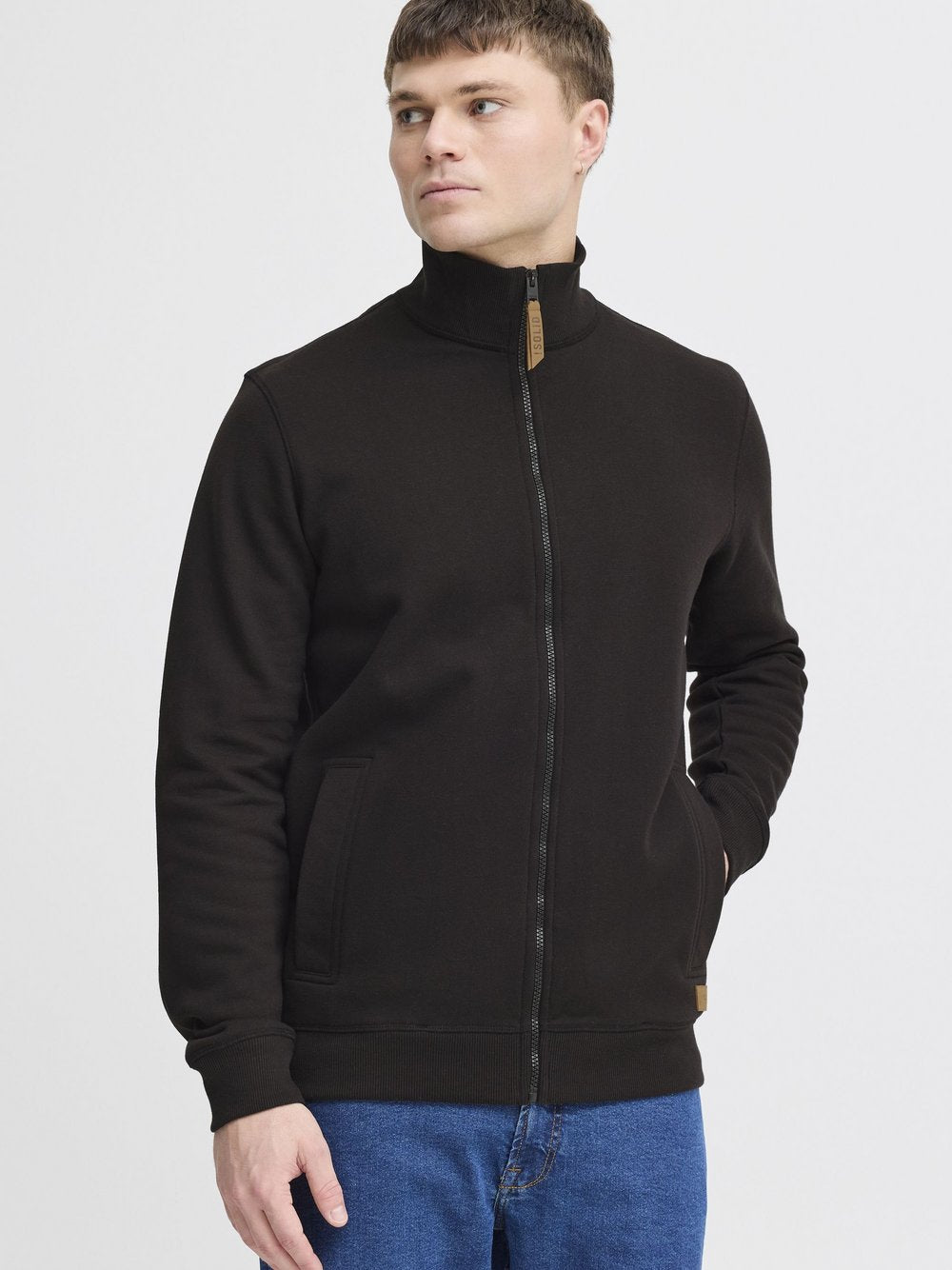 BLEND Sweatjacke Herren Baumwolle