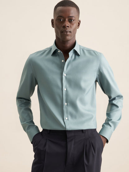 Seidensticker Business Hemd Herren Super Slim Fit Baumwolle gestreift