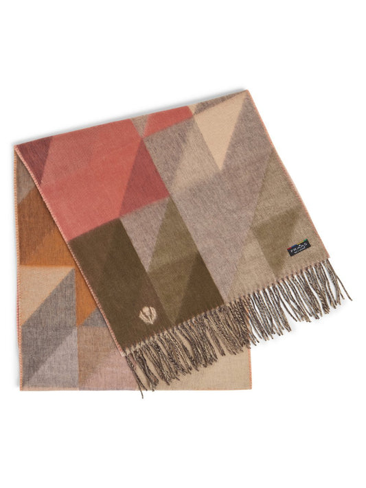 Fraas Webschal Damen gemustert