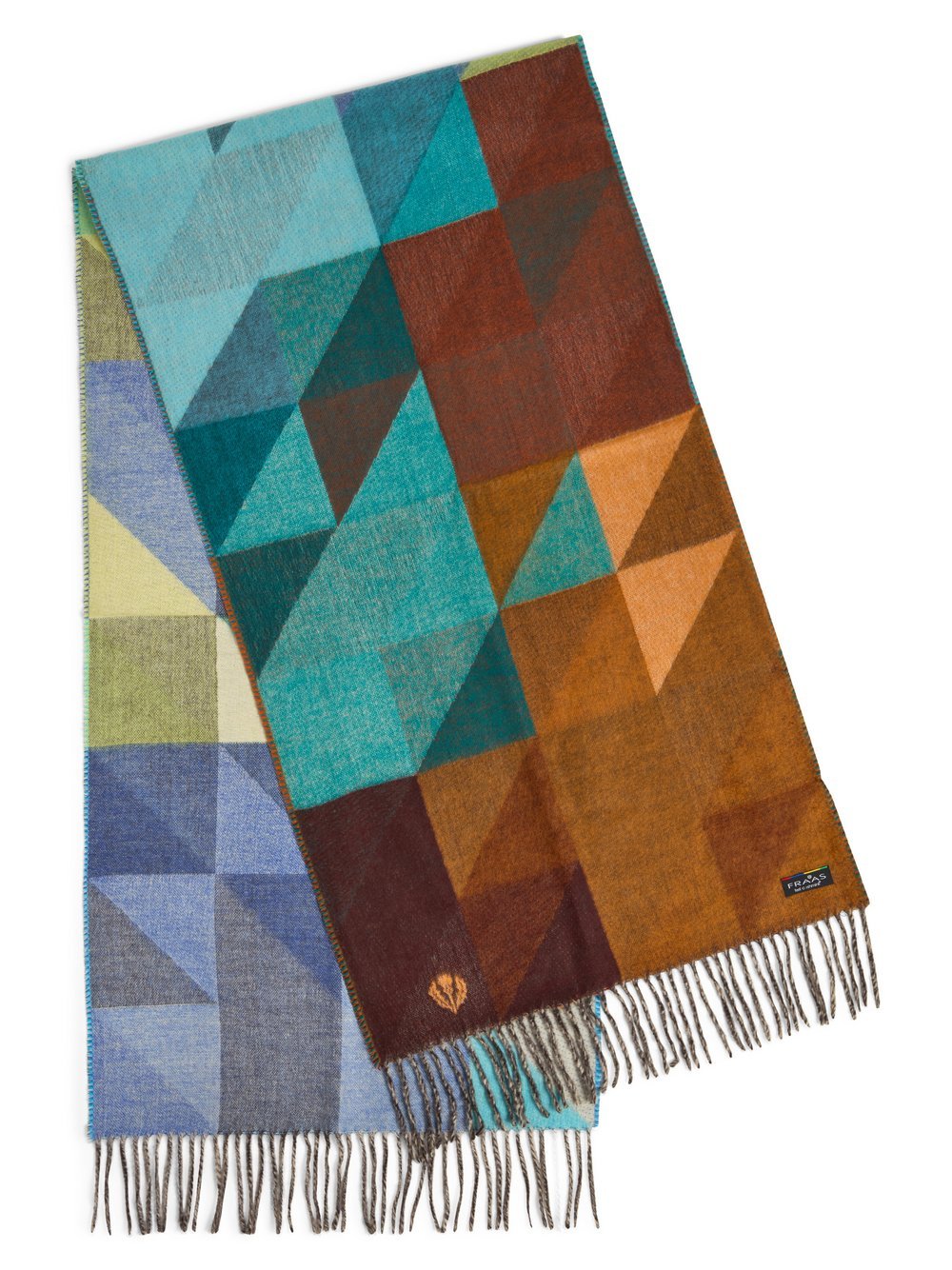 Fraas Webschal Damen gemustert
