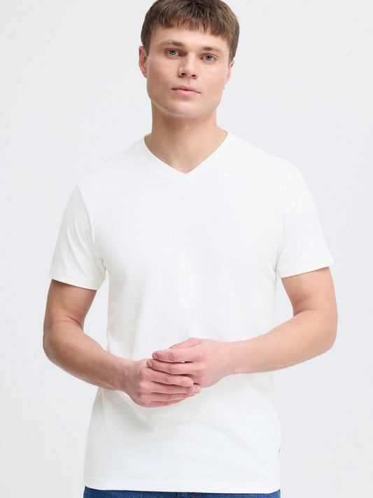 Solid V-Shirt Herren Textil