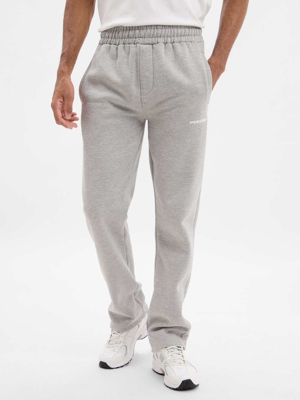 PEGADOR Sweathose Herren Baumwolle meliert