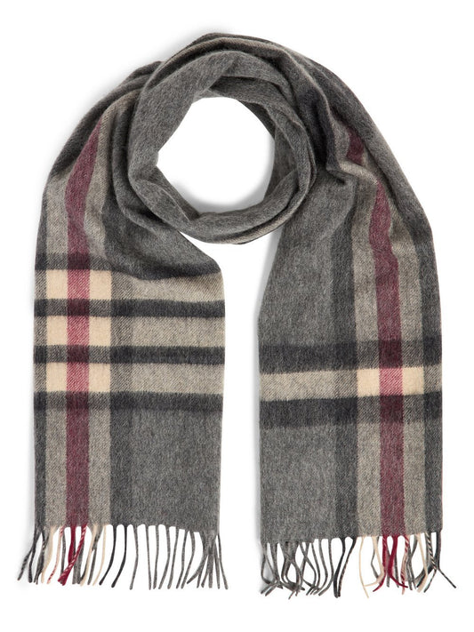 Finshley & Harding Cashmere-Schal Herren kariert