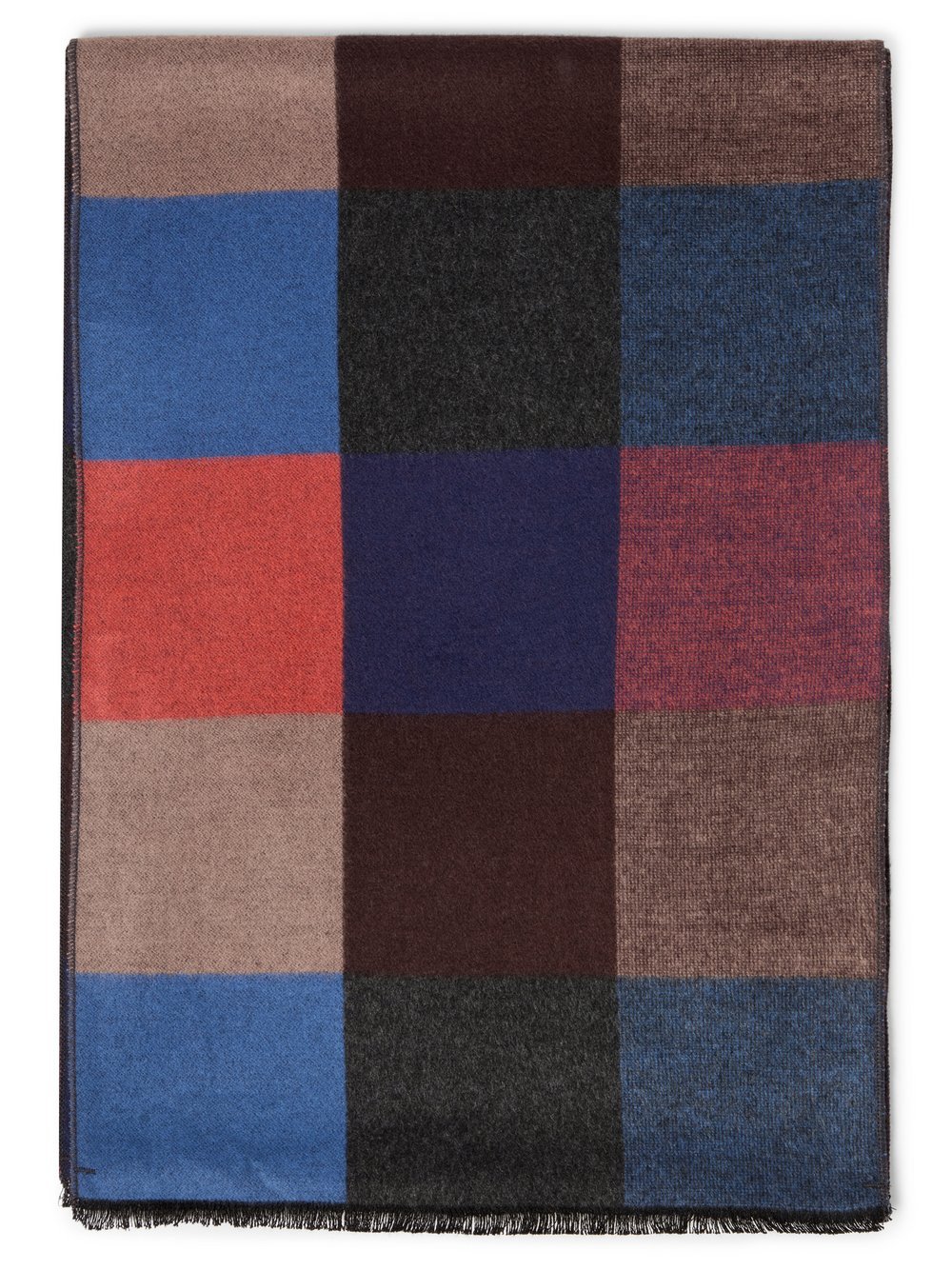 GRAAF Schal Herren Viskose kariert