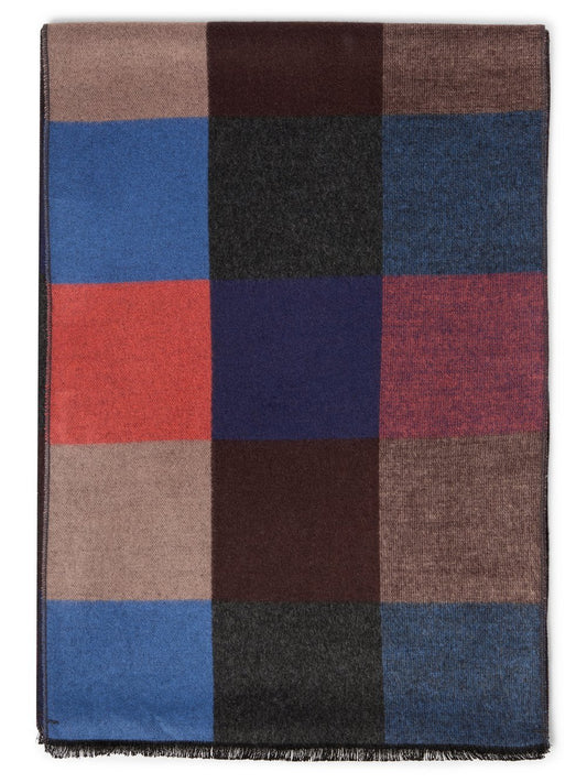 GRAAF Schal Herren Viskose kariert