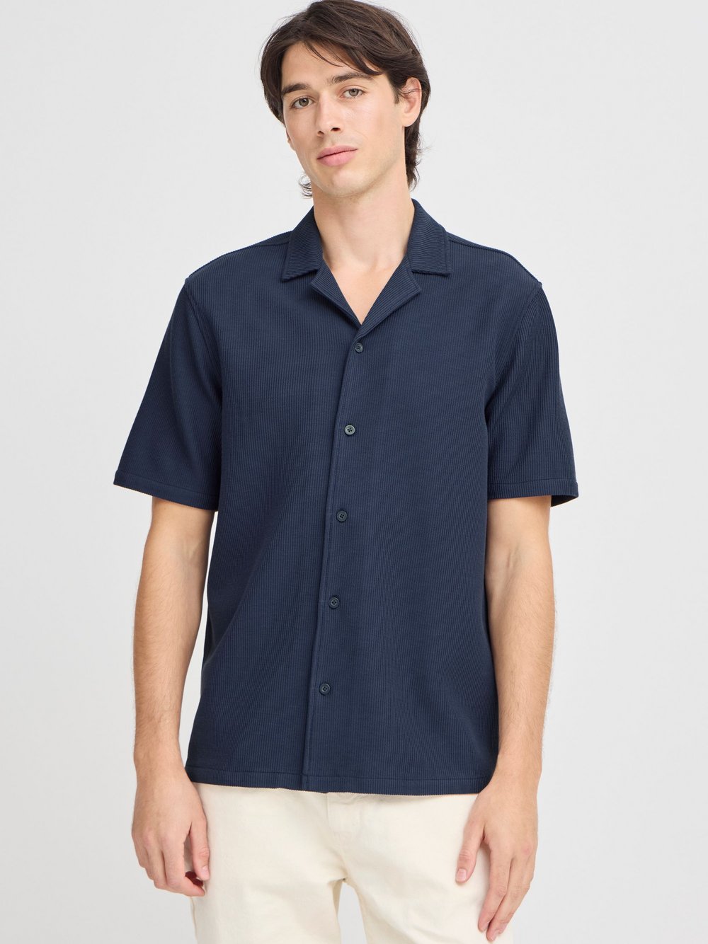 BLEND Kurzarmhemd Herren Regular Fit