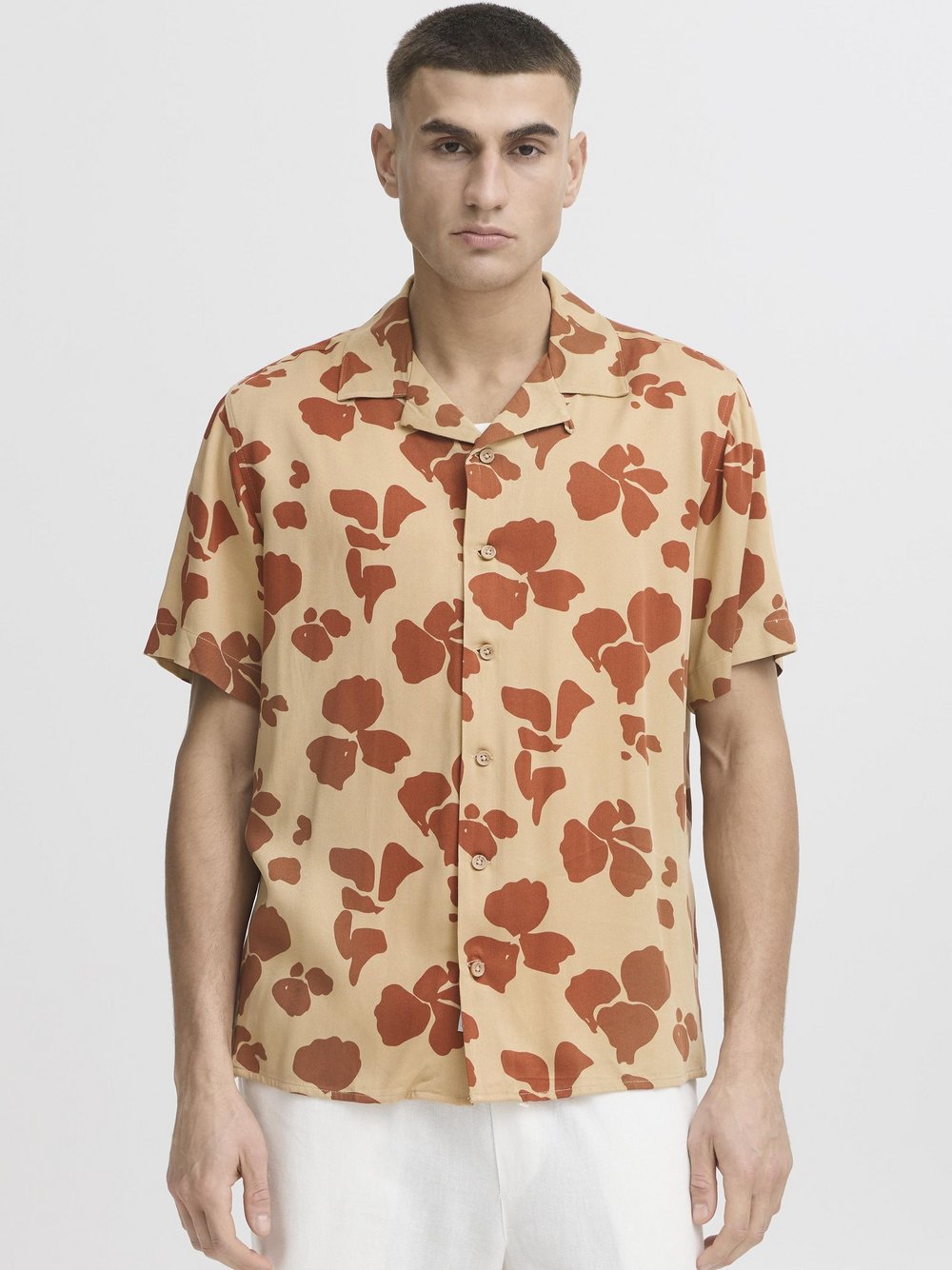 BLEND Kurzarmhemd Herren Regular Fit