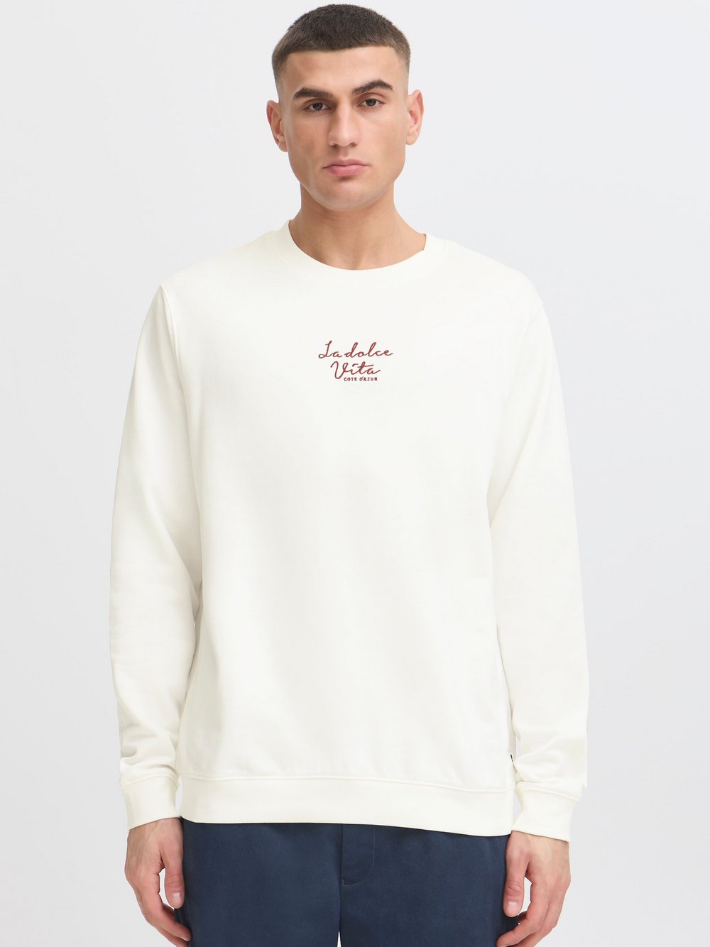 Solid Sweatshirt Herren Baumwolle bedruckt