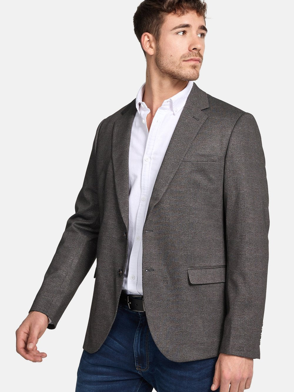 Jeff Sakko Herren Regular Fit Baumwolle