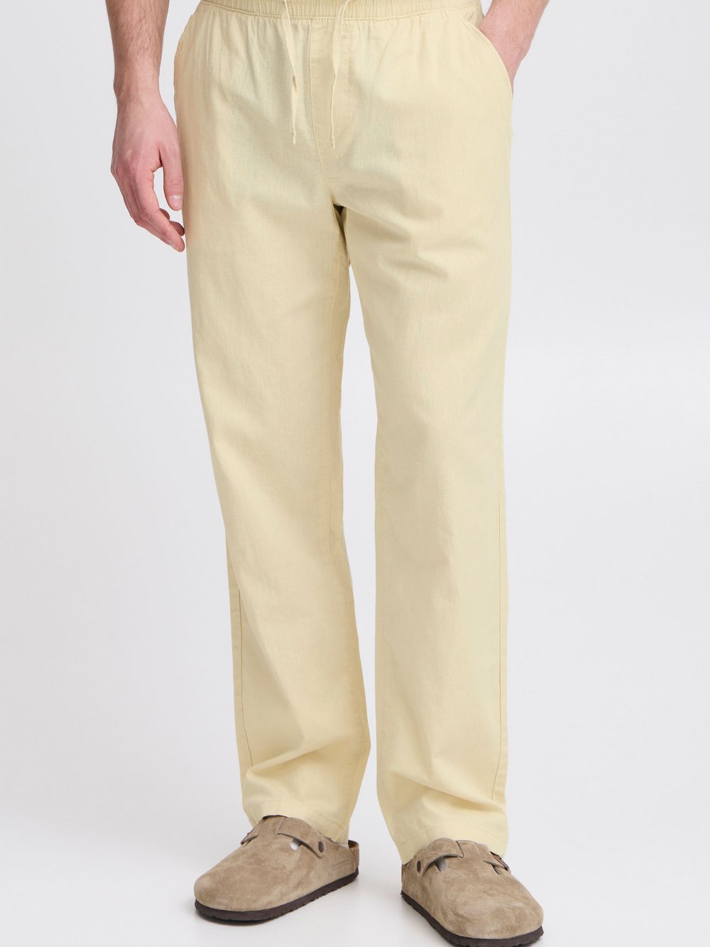 Solid Leinenhose Herren