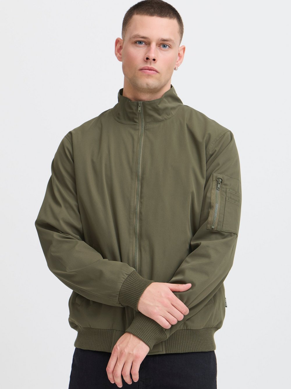 Solid Hemd Herren gemustert