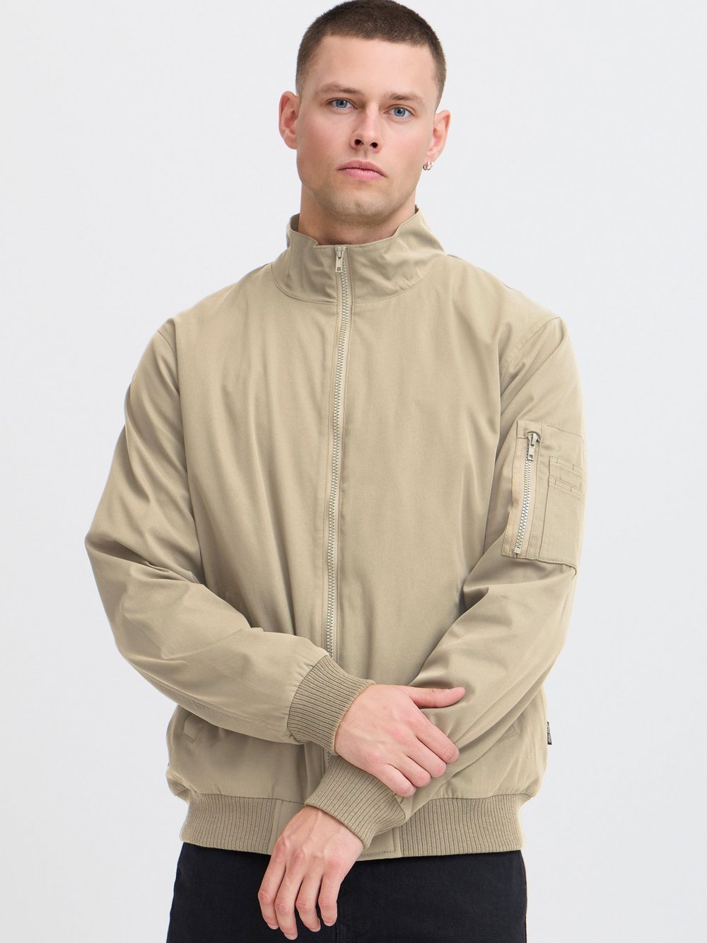 Solid Hemd Herren gemustert