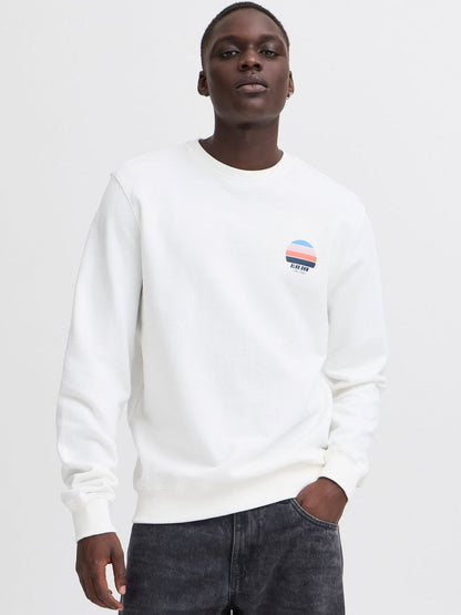 Solid Sweatshirt Herren Baumwolle bedruckt