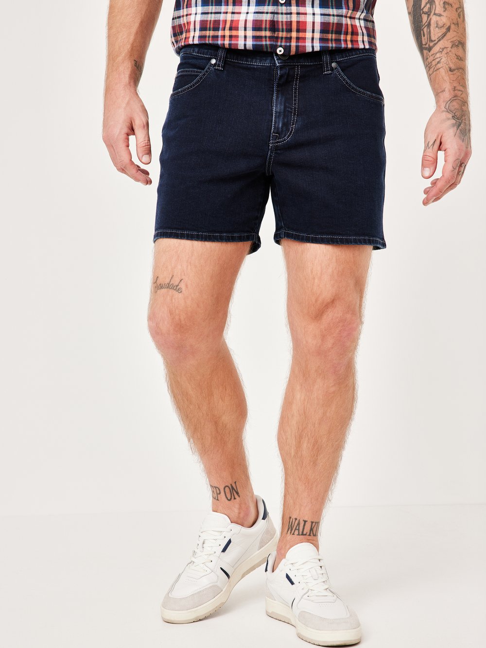 Paddock`s Jeansshorts Herren Baumwolle