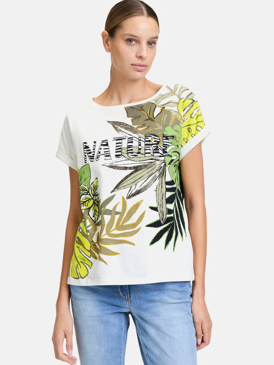 Betty Barclay Halbarm-Shirt Damen Baumwolle bedruckt