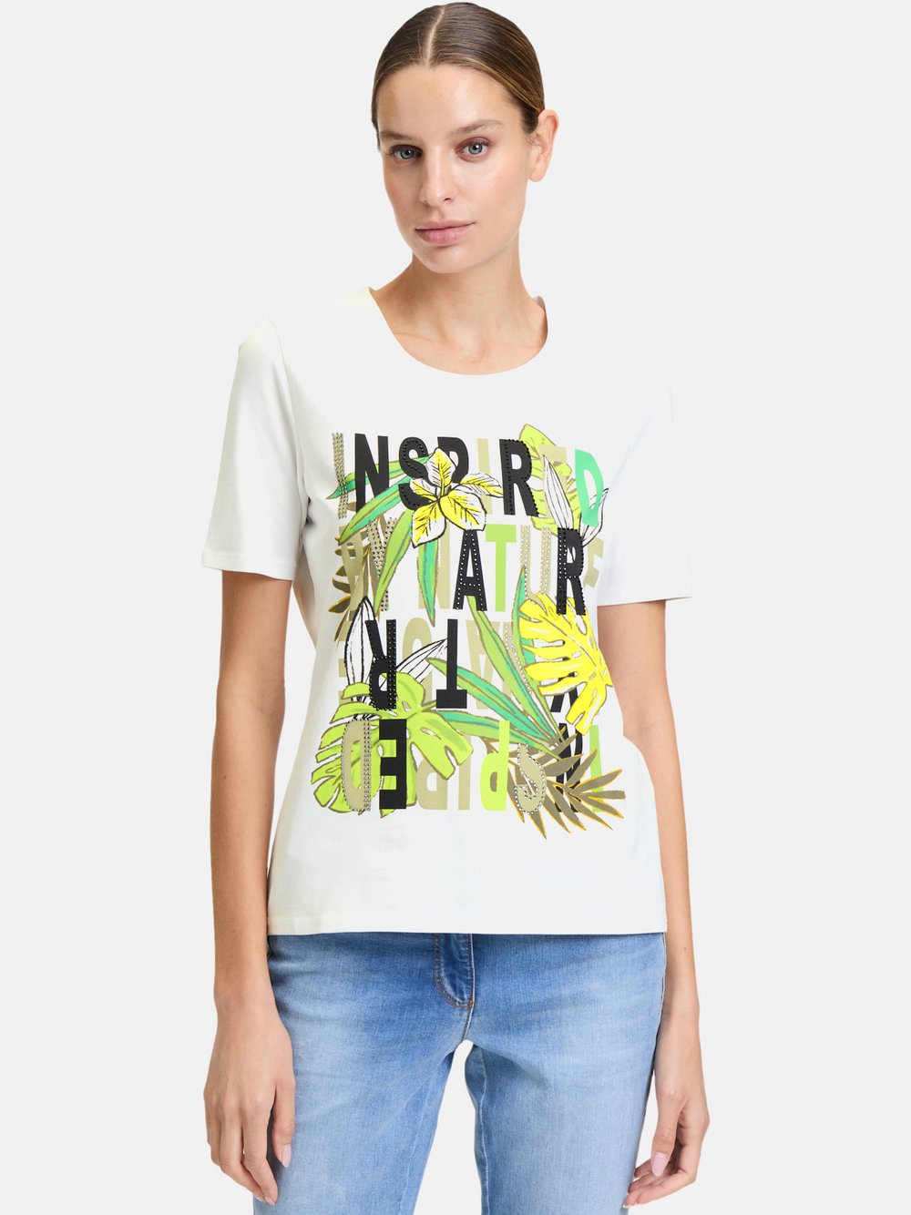 Betty Barclay Basic Shirt Damen Baumwolle bedruckt